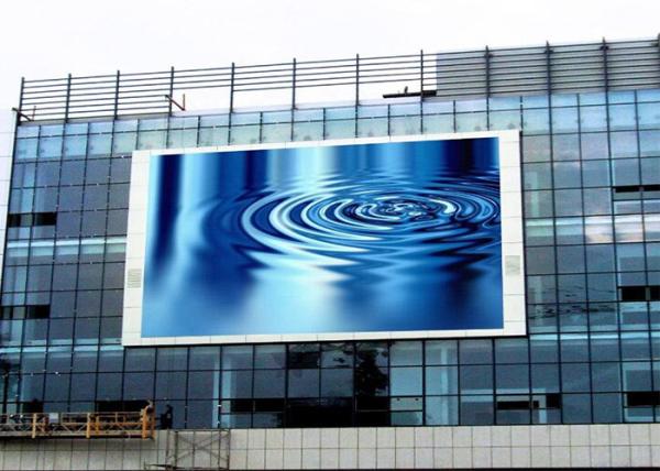 Street Road Side Full Color LED Display Screen P10 Outdoor High Brightness Advertising Billboard