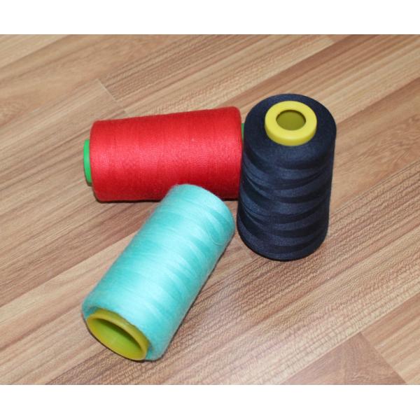2 Ply Ring Spun Knitting Sewing Dyed Polyester Yarn Without Knot