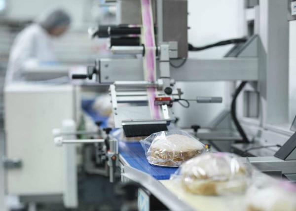 Packing Food Production Line Cake Food Industry Equipment / Machines Energy Saving