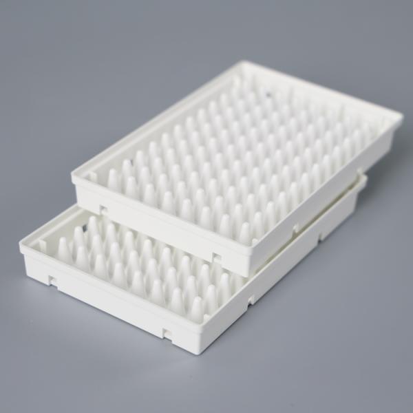 pcr plate Низкая технология 0,1 Ml полностью обойденные полностью обойденные 96 стены потери Liguid хорошо покрывает белый цвет