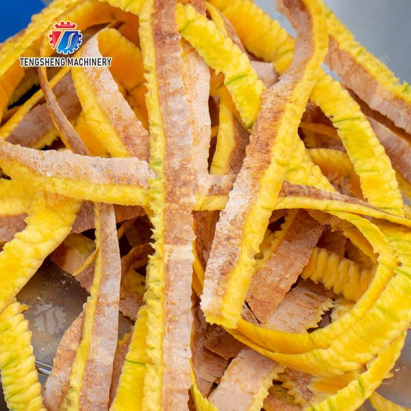 papaya chieh-qua pumpkin wax gourd pineapple Vegetable Vertical double cutter peeling machine processing production