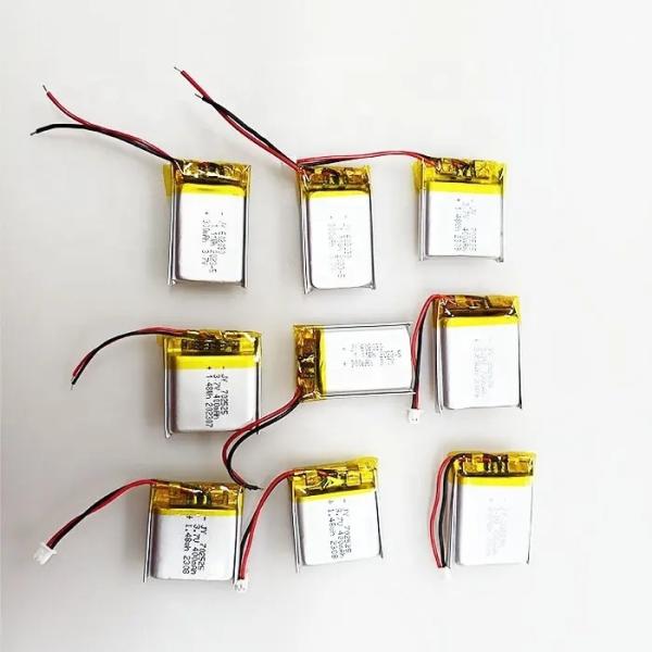 Small Lipo Battery Recharge 3.7v/7.4v/11.1v 602030/702025/502025/402535 300mAh Li-Polymer Battery Pack