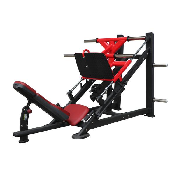 Elliptical Tube Plate Loaded Gym Machines Equipment , Seated Leg Press Machine