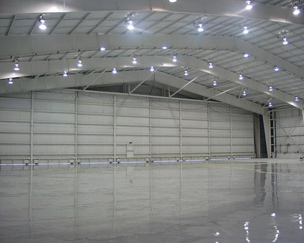 Steel Structure Aircraft Hangar with H Beam Frame