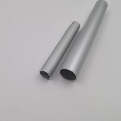 ISO 14001 Extruded Aluminum Tubing Profiles Rectangular Round 40 x 40