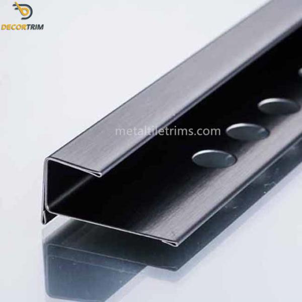 Tile Trim Used Tile Corner Stainless Steel Tile Trim Triangle / Round / Customized