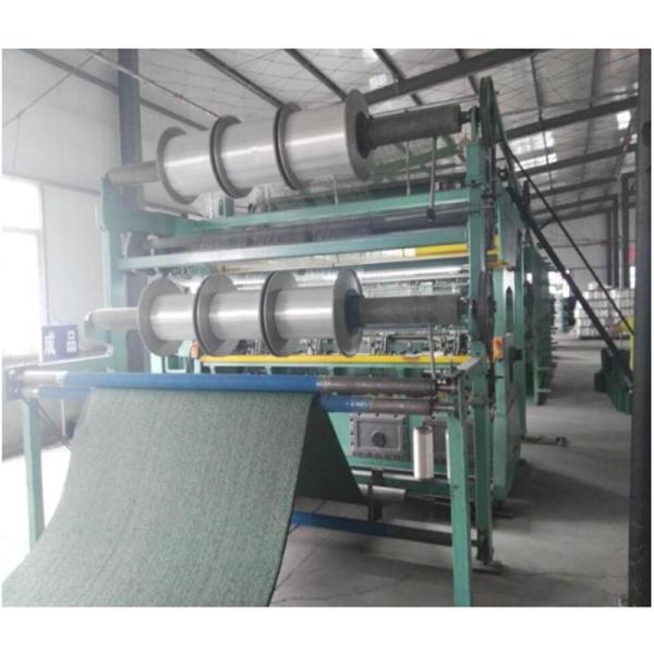 Golf Artificial Grass Double Needle Bed Raschel Warp Knitting Machine