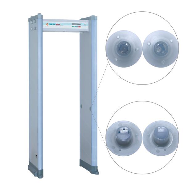 455 Sensitivity Walk Through Metal Detector 6 Zones With LED Battery 2200 x 620 x 850mm