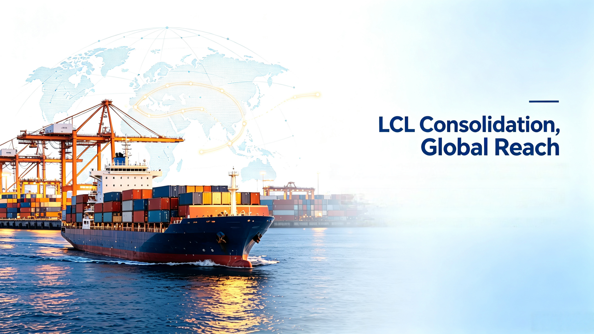 LCL Container Shipping.