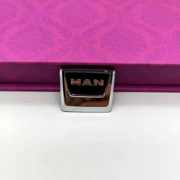 Customised Production of Nickel Electroforming Metal Logo Sticker for Car Keys