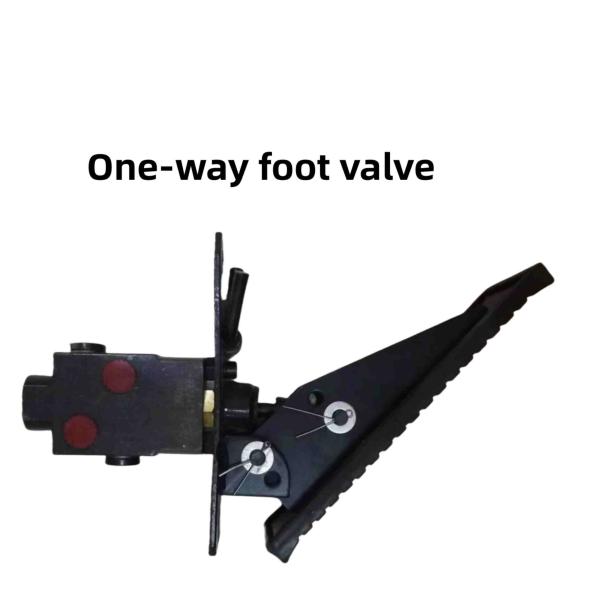 Excavator Foot Valve With Bidirectional / One Way / Electric Foot Valve