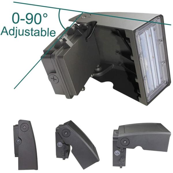 Full Cut-off LED Wall Pack Light 40W 80W 120W for Perimeters Walkways Doorways