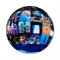 P2.5 1,5m Pantalla de visualización LED esférica Esfera Pantalla LED flexible y transparente