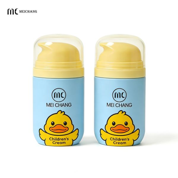 50ml & 100ml Baby Skin Oval Airless Bottle BPA-Free, Leak-Proof PP Packaging for Infant Skincare（MC-244）