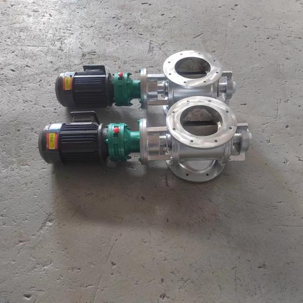 Industrial Dust Collector Ash Discharge Valve 304 Stainless Steel Rotary Discharge Machine