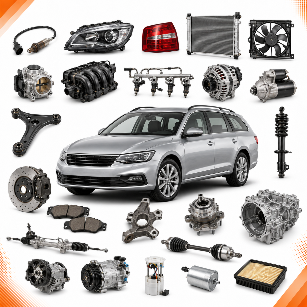 25337386A Repair Auto Engine System O2 Lambda Sensor Spare Parts For Auto Fuel System