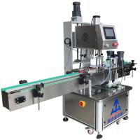 Máquina de llenado y tapado de líquido de 800W Tapador automático de botellas 20-50 pcs / min