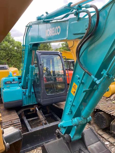 7.5 Ton Blue Paint Used Kobelko Sk75 Second Hand Kobelko Ask75