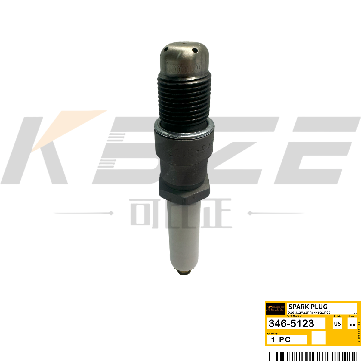 KBZE BRAND 346-5123 3465123 CAT G3512 G3516 ENGINE SPARK PLUG FITS GENSET AND GAS ENGINE
