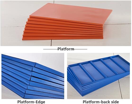 Electrostatic Spraying Six Layers Metal Storage Rack SGS