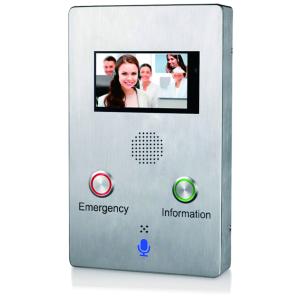Handsfree Telephone Intercom , Video Intercom Emergency Roadside Telephone