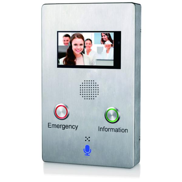 Хэндс-фри внутренная связь телефона, телефон обочины видео- внутренной связи аварийный