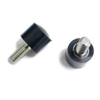 Peças de borracha feitas sob encomenda do neopreno EPDM do OEM ligadas com metal