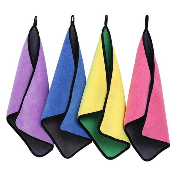 Mildew Proof Absorbent Car Drying Towel Easy Carrier Microfiber Car Cleaning Cloth