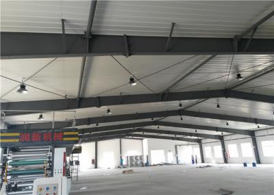 Almacén modular commerical del edificio del metal de la construcción prefabricada de la estructura de acero