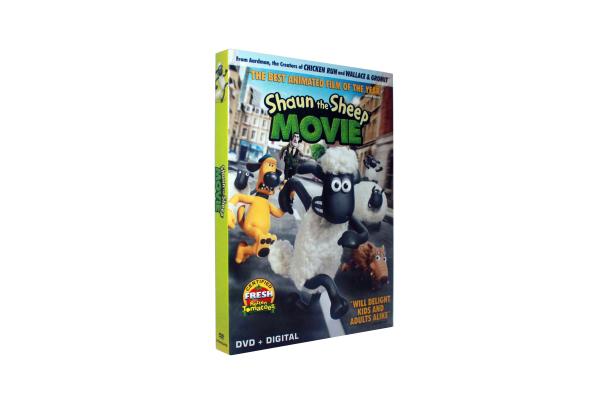Free DHL Shipping@Disney DVD Movies Cartoon Moveis Shaun the Sheep Movie Wholesale!!