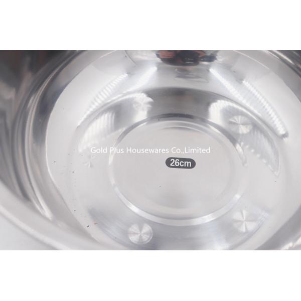 26cm Thin Basin 195g Stainless Steel Cookware Sets