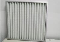 Efficiency Pleated Panel Air Purifier Filter 46mm/96mm G4 Rating 5um Porosity