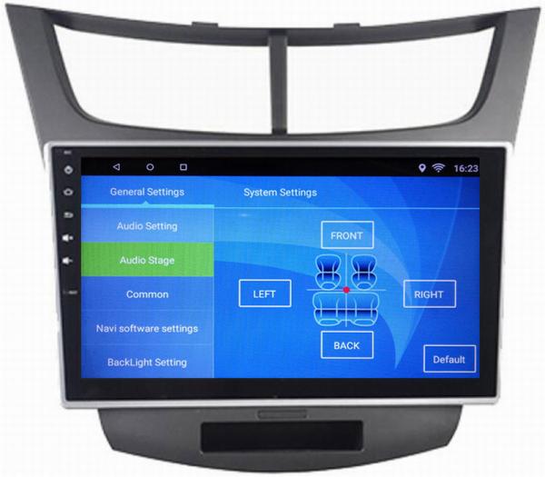 Ouchuangbo car radio multi media for Chevrolet Sail with USB video steering wheel control android 6.0 system