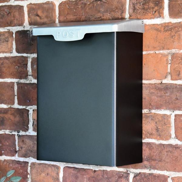 Caja de correos de pared Imprimir logotipo personalizado Caja de cartas contemporánea con candado