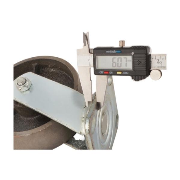 Maximum Load 650kg 4 5 6 8 Inch Castor Cast Iron Caster Wheel FH00132