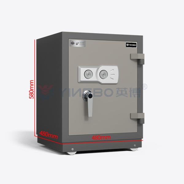 Caja fuerte ignífuga de 90 kg para el hogar, para dinero, armas de fuego y objetos de valor, con estante ajustable