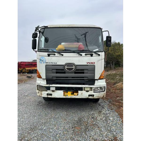 Camión de bombeo de hormigón usado 2012 Putzmeister 49 metros Maquinaria de