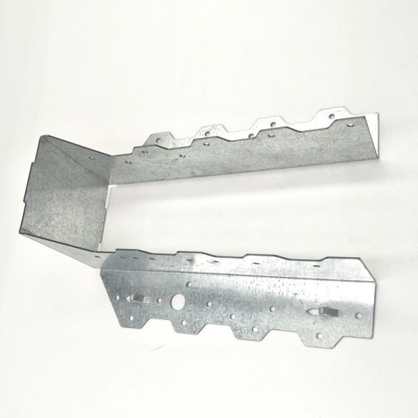 2x8 Galvanized Steel decorative joist hangers with Pre Punched Holes