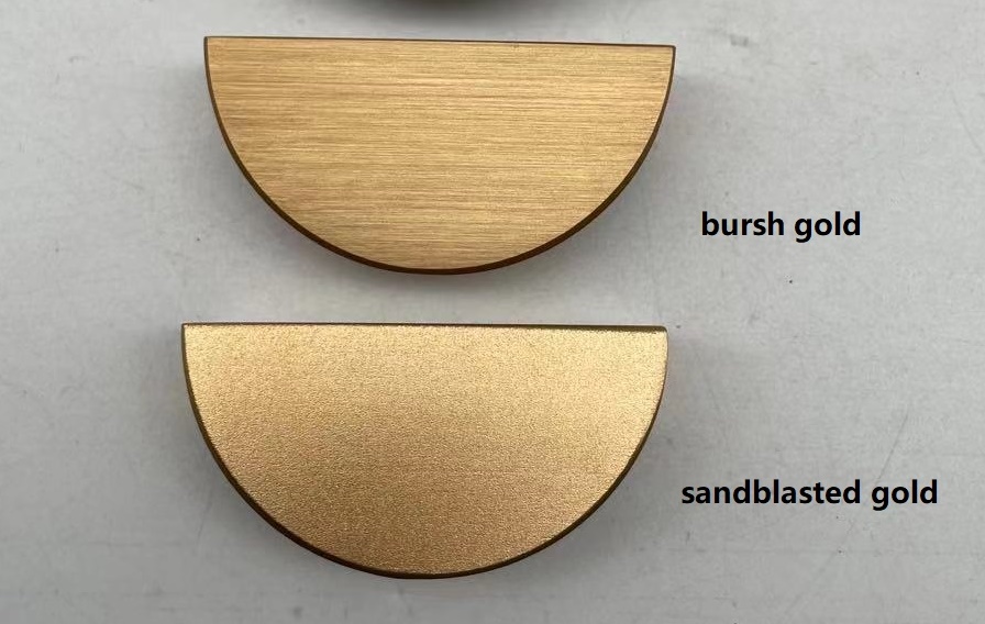 OEM Drawer Door Gold Half Moon Pull Handles Kitchen Cabinet Knobs Furniture Door Knob for Dresser Cupboard Wardrobe Hardware