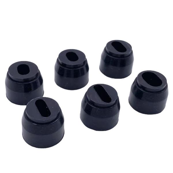 Tampon en caoutchouc anti-vibration personnalisé en silicone, patin en caoutchouc, buse de valve