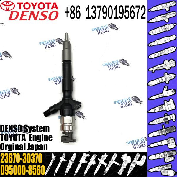 23670-30370 injetor comum diesel Assy Toyota Avensis Injectors do trilho