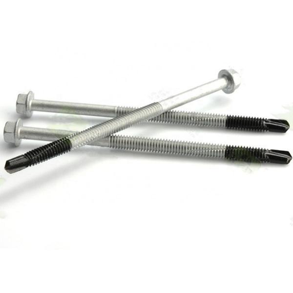 Bonded Washer Self Drilling Screw Stainless Steel 304/316 and SCM435 Material Hexgon Head