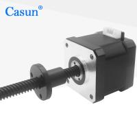 1,8 corpo 2.0A do motor deslizante Tr8*4 40mm do NEMA 17 do grau para o processamento mecânico