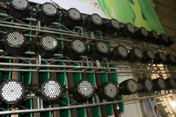 54 * 3w Rgbw IP65 DJ Led Par Lights DMX Stage Lighting Par Cans Waterproof