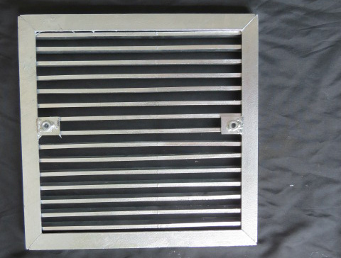 Hot Galvanized Steel Grating Plate , Customized Trench Cover Plate Grating