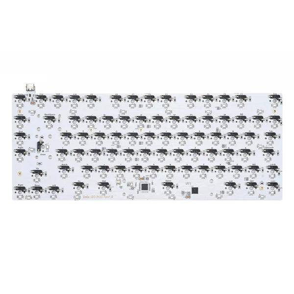 3.2mm Custom Keyboard PCB 10 Layers 5 Pin Hot Swap Keyboard
