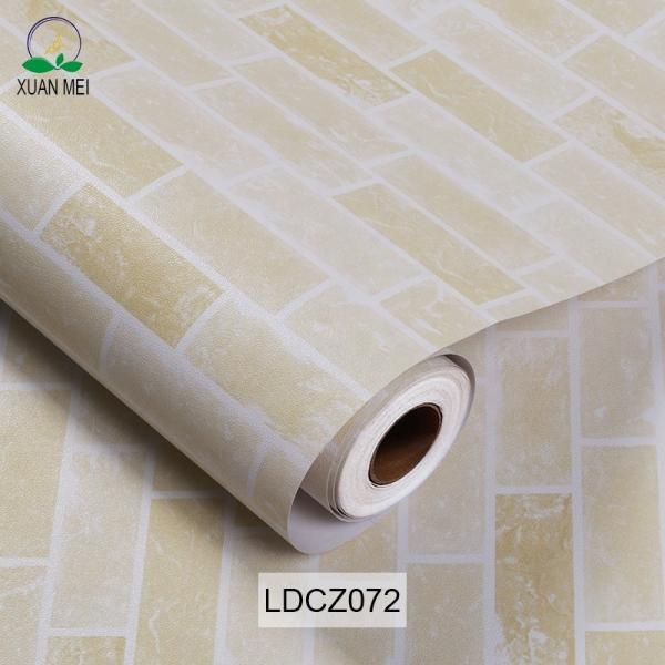 DIY 3D Brick Stone Wallpaper 3D PVC Wallpaper Sticker For Villa Hospital School