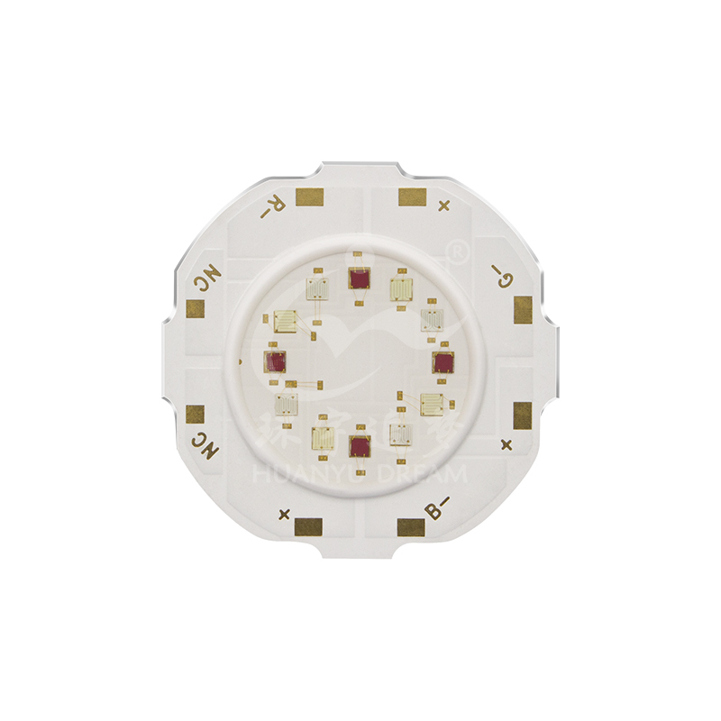 RGB COB LED 5W 12W 36W 50W Smooth Color Mixing12V/24V DC for Stage and