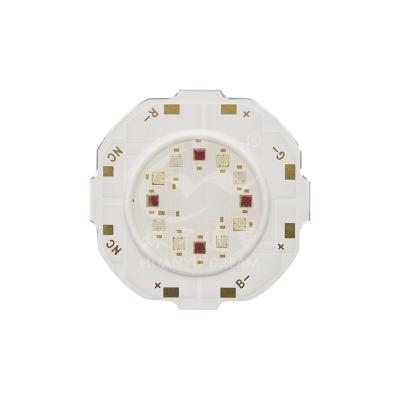 24W RGB COB LED Chip 11-15V Aluminum 50K Hours