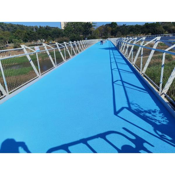 Anti UV Jogging Track Sidewalk Rubber Flooring For Park/Sports Centre